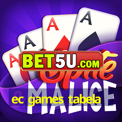 ec games tabela